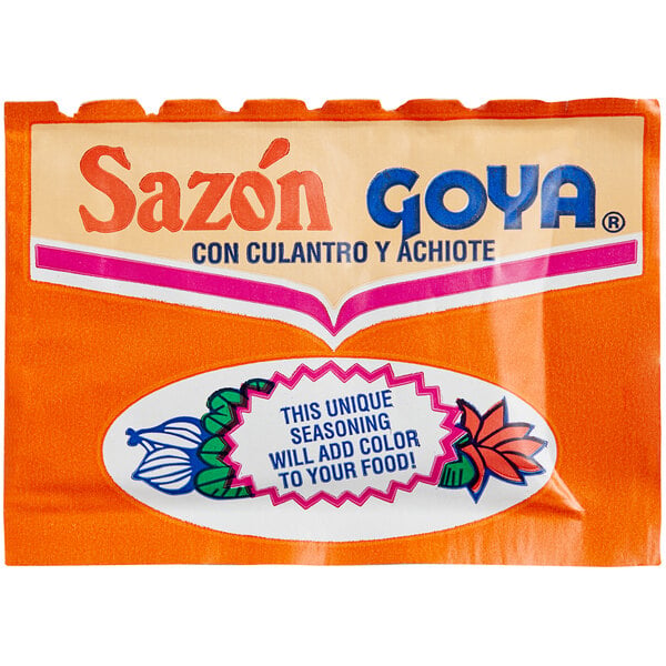 Goya Sazon Seasoning Packets 3.52 oz. - 360/Case