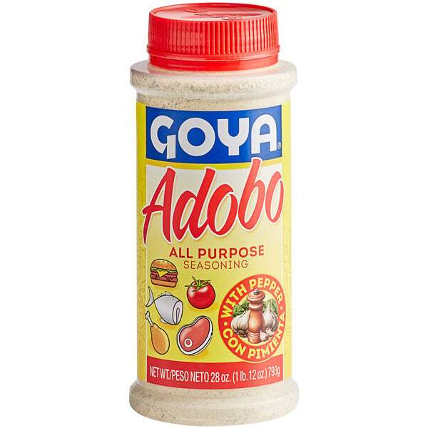 Goya Adobo All-Purpose Seasoning with Pepper 28 oz. - 12/Case