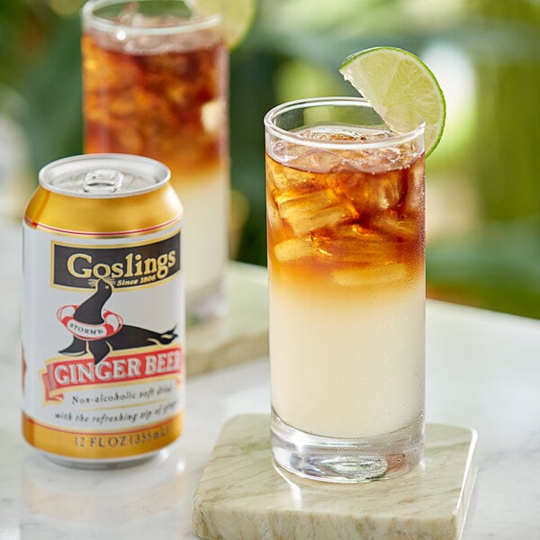 Goslings Ginger Beer Cans 12 fl. oz. - 24/Case