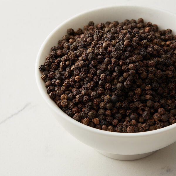 Regal Whole Black Peppercorn 8 oz. - 12/Case