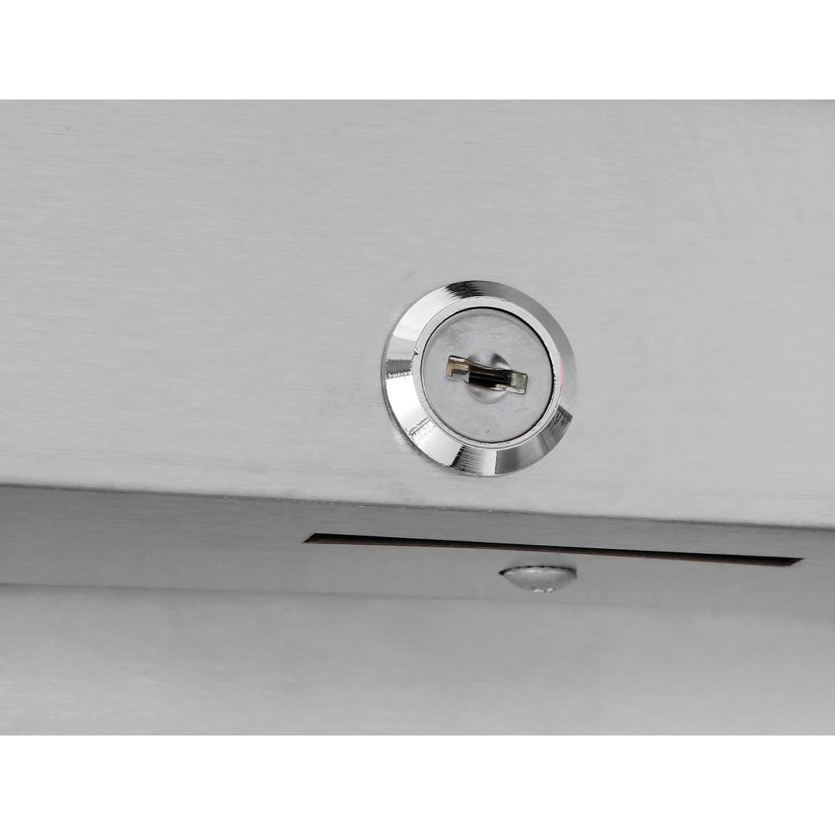 Atosa MBF8005GR Reach-In 2 Section Top Mount Refrigerator 51-3/4"W x 33-1/4"D x 82-7/8"H with 2 Locking Solid Doors