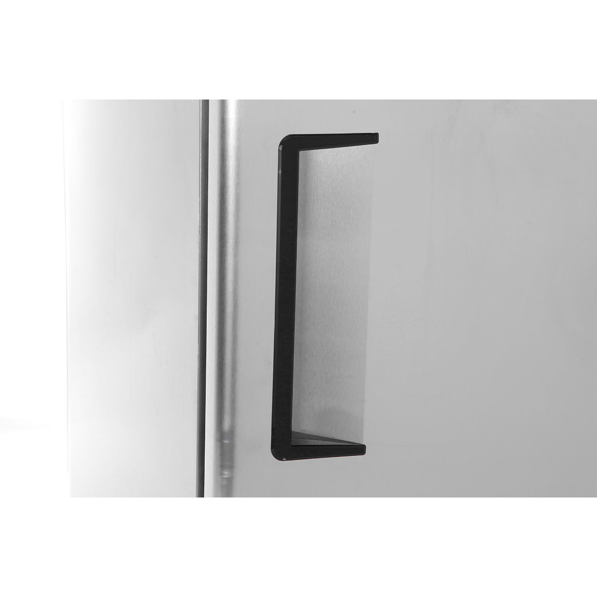 Atosa MBF8005GR Reach-In 2 Section Top Mount Refrigerator 51-3/4"W x 33-1/4"D x 82-7/8"H with 2 Locking Solid Doors
