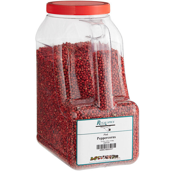 Regal Pink Peppercorns 2.5 lb. - 4/Case