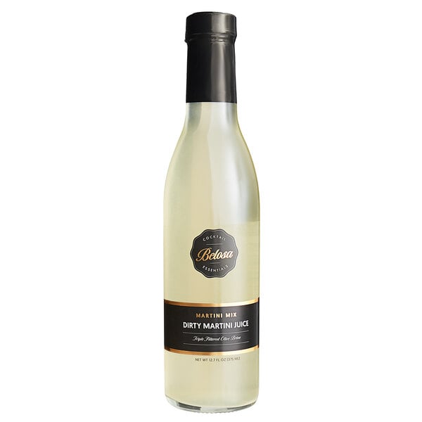 Belosa 375 mL Dirty Martini Juice - 12/Case
