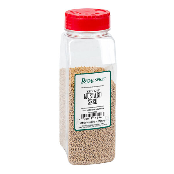 Regal Yellow Mustard Seed 16 oz. - 12/Case