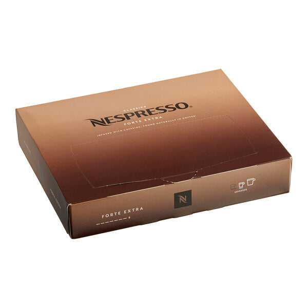 Nespresso Professional Forte Extra Single Serve Coffee Capsules - 300/Case