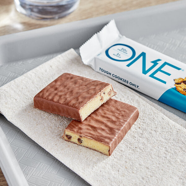 ONE Chocolate Chip Cookie Dough Protein Bar 2.12 oz. - 72/Case