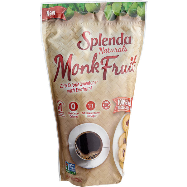 Splenda Monk Fruit Sweetener 3 lb. - 6/Case