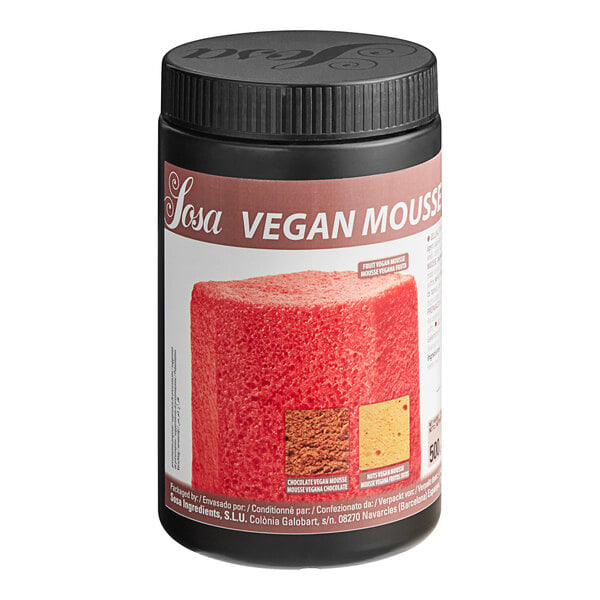Sosa Vegan Mousse Gelatin 1.1 lb. - 6/Case