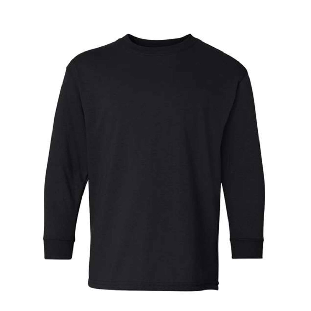 Gildan® Youth Heavy Cotton Crewneck Long Sleeve T-Shirt