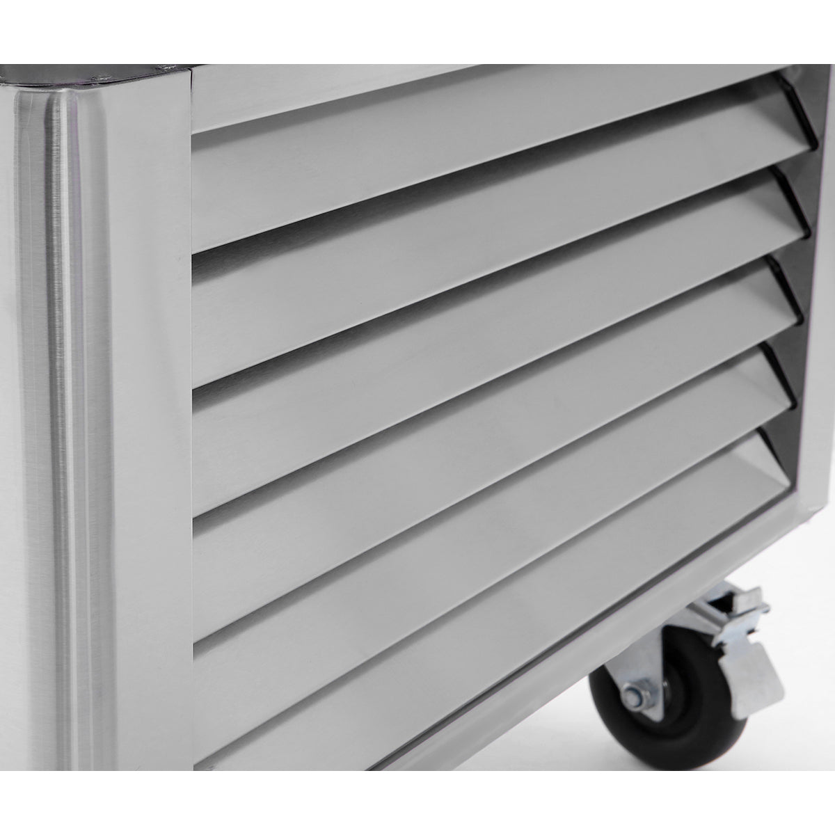 Atosa MBF8507GR 2 Section Reach-In Bottom Mount Refrigerator 54-3/8"W x 31-1/2"D x 83-1/8"H with 2 Locking Solid Doors