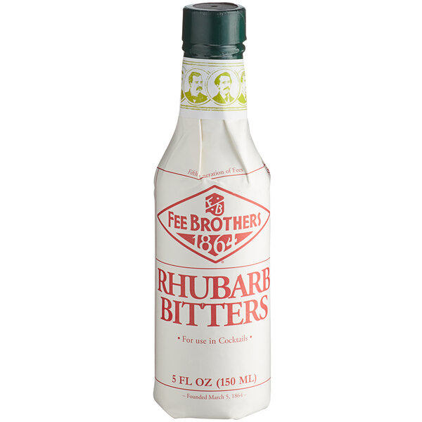 Fee Brothers 5 fl. oz. Rhubarb Bitters - 12/Case