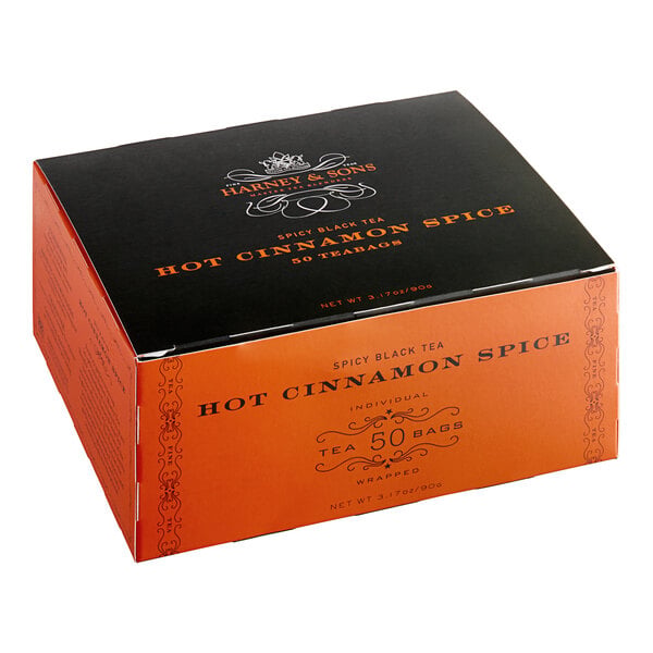 Harney & Sons Hot Cinnamon Spice Tea Bags - 300/Case