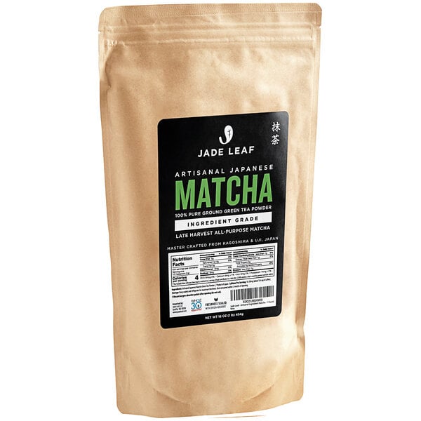 Jade Leaf Ingredient Matcha Powder 1 lb. (454g) - 6/Case