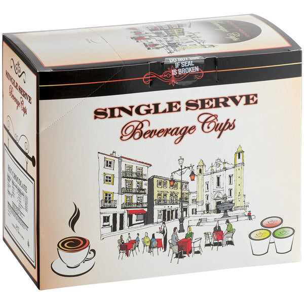 Caffe de Aroma Premium Hot Chocolate Single Serve Cups - 96/Case