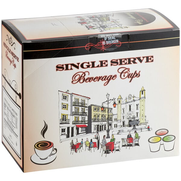 Caffe de Aroma French Vanilla Cappuccino Single Serve Cups - 96/Case