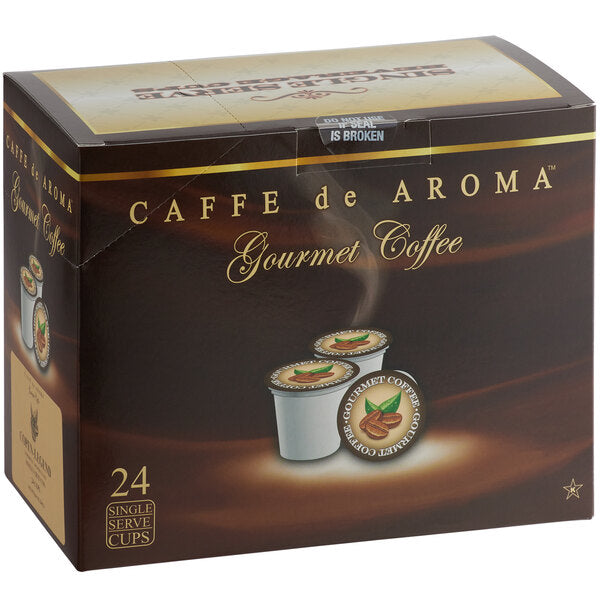Caffe de Aroma Copen Legend Coffee Single Serve Cups - 96/Case