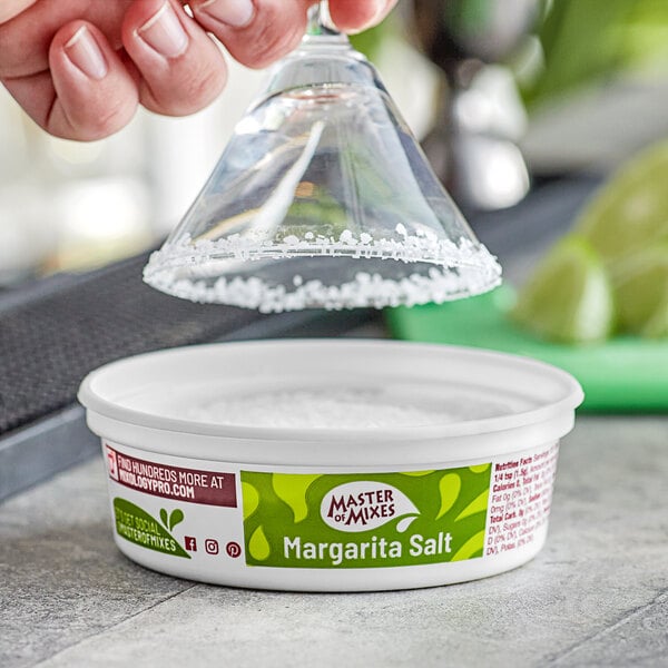 Master of Mixes 8 oz. Margarita Rimming Salt - 12/Case