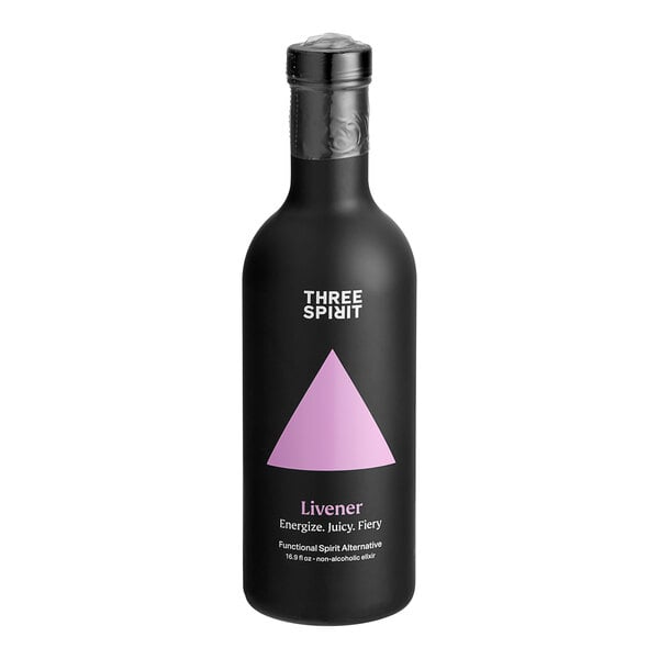 Three Spirit Livener Non-Alcoholic Spirit 500 mL Bottle - 6/Case