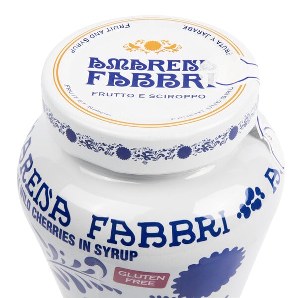 Fabbri Amarena Cherries in Syrup 14 oz. (400 g) - 6/Case