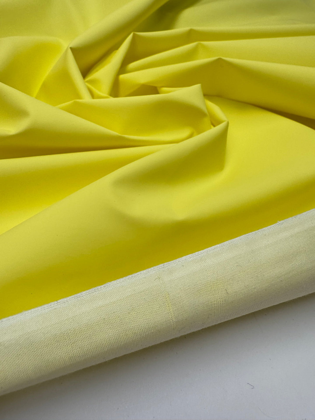 Polyester Cotton Woven Yellow