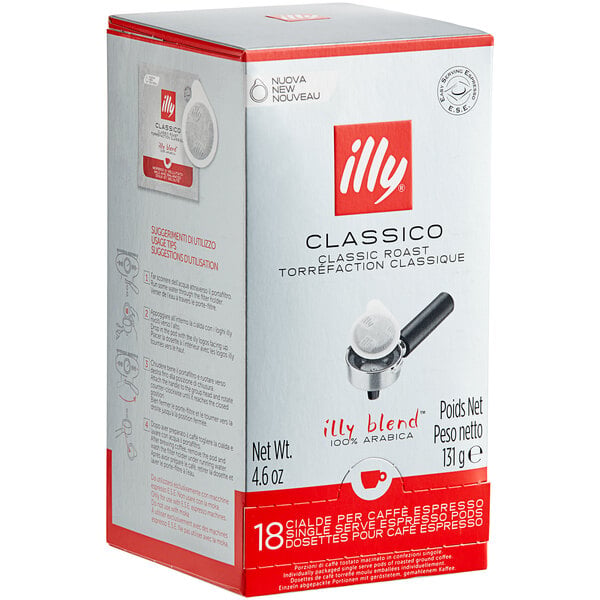 illy Classico Single Serve Espresso Pods - 216/Case