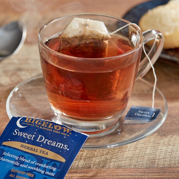 Bigelow Sweet Dreams Herbal Tea Bags - 168/Case