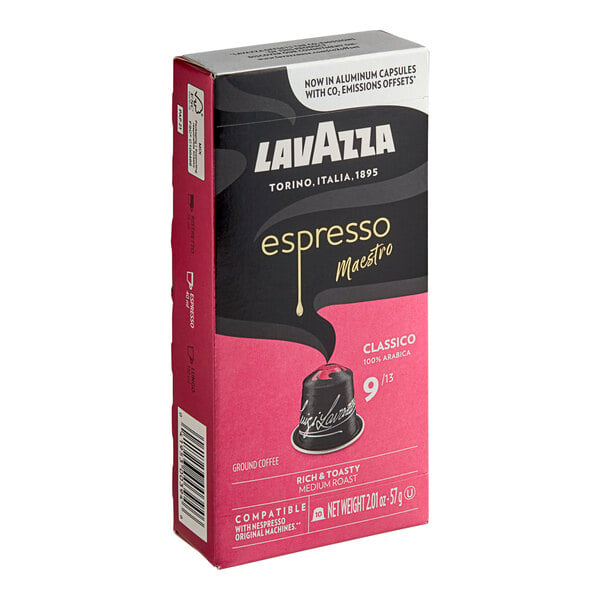 Lavazza Espresso Maestro Classico Single Serve Capsules for Nespresso* Original Machines - 60/Case