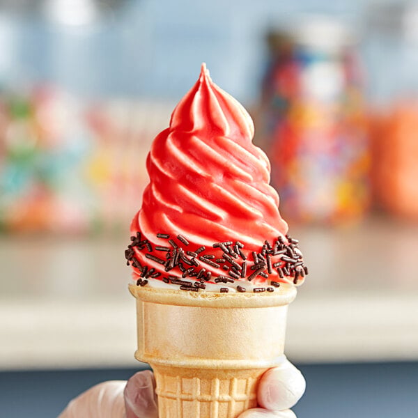 Phillips Cherry Ice Cream Shell Coating - #10 Can - 6/Case