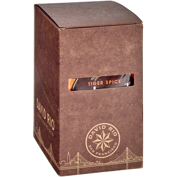 David Rio Tiger Spice Chai® Tea Latte Single Serve Packets - 48/Case