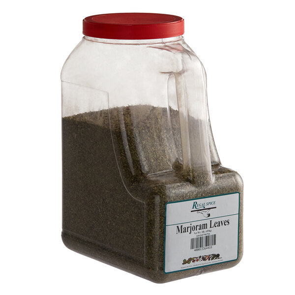 Regal Marjoram Leaves 1 lb. - 4/Case