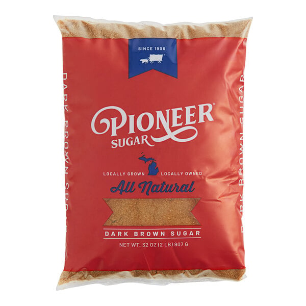 2 lb. Dark Brown Sugar - 12/Case