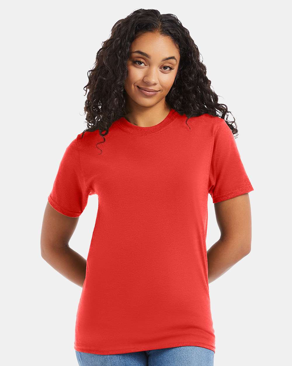 Hanes® Beefy Heavyweight Cotton Short Sleeve Crewneck T-Shirt