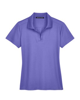 Devon & Jones® CrownLux Performance Ladies Plaited Polo