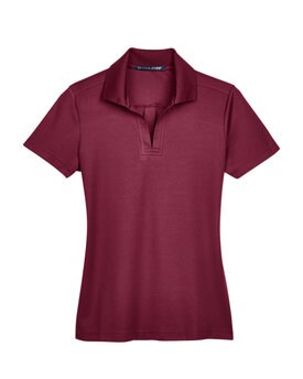 Devon & Jones® CrownLux Performance Ladies Plaited Polo