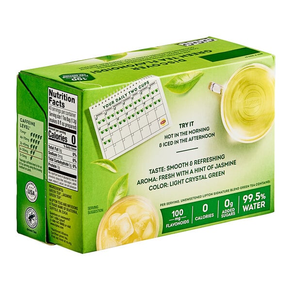 Lipton Signature Blend Green Tea Bags - 240/Case