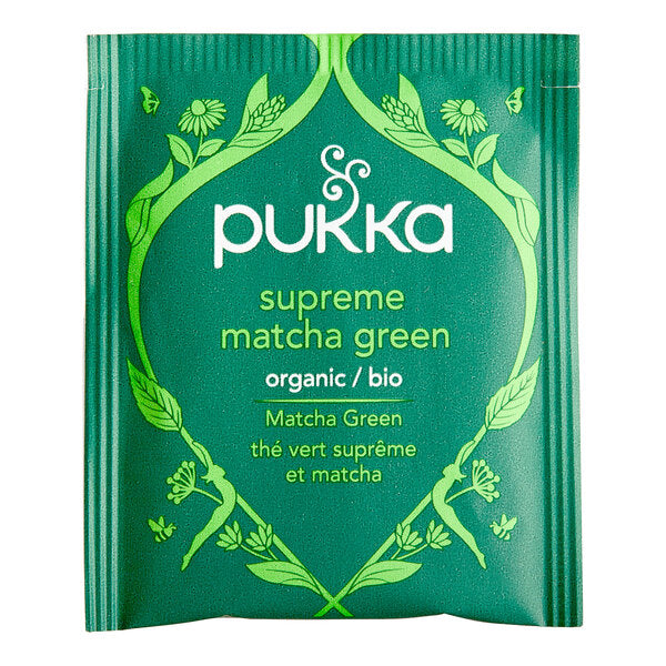 Pukka Organic Supreme Matcha Green Tea Bags - 80/Case