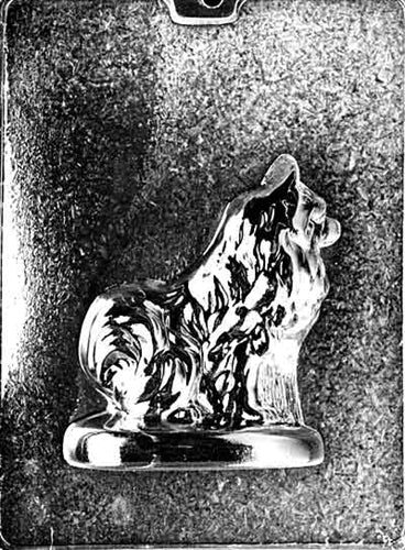 Pomeranian Chocolate Mold - Side 1