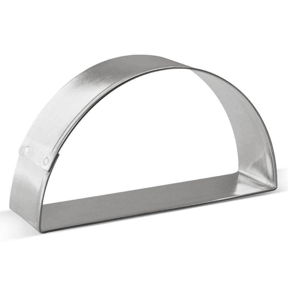 Half Circle / Taco Cookie Cutter 3.75 in B1542