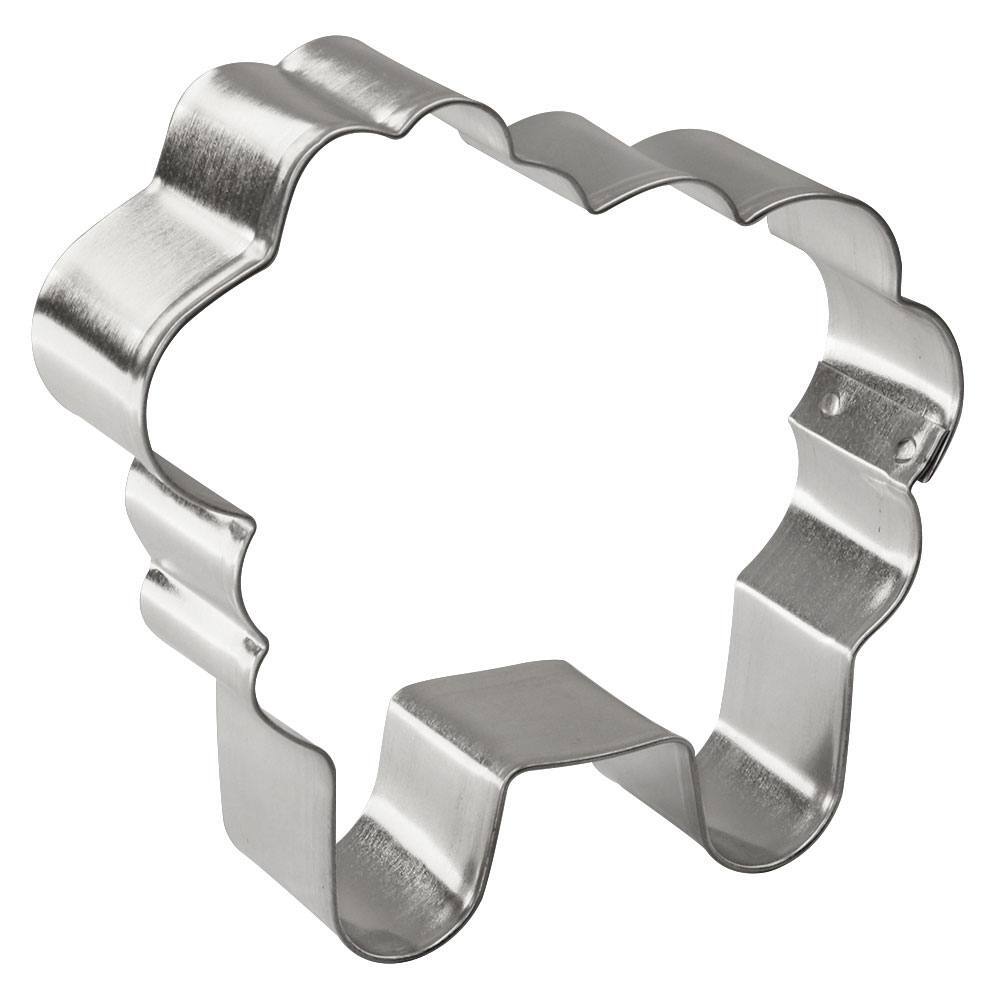 Fluffy Sheep Cookie Cutter 3.75 in B1541
