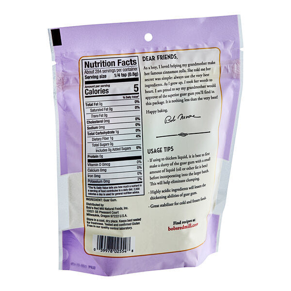 Bob's Red Mill Guar Gum 8 oz. - 5/Case