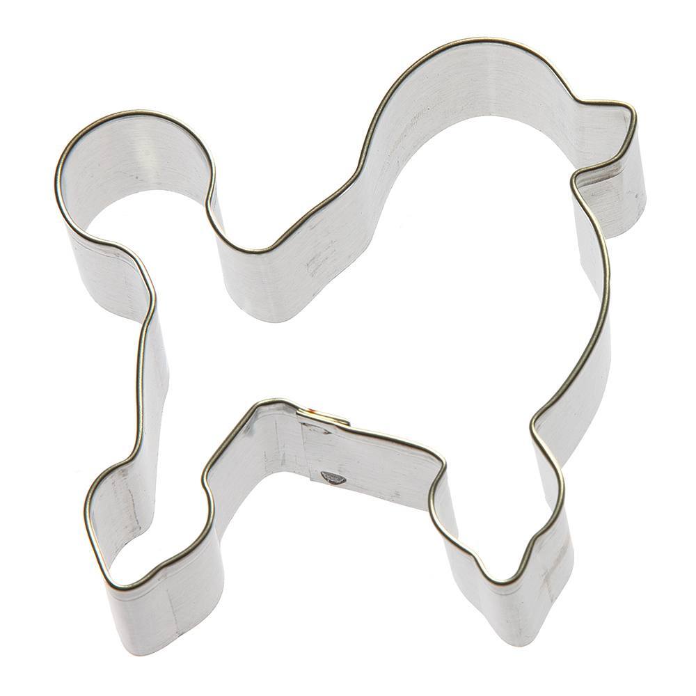 Poodle Dog Cookie Cutter 3 in B920