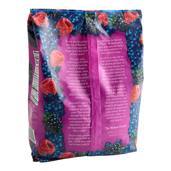 Wyman's Frozen Triple Berry Blend 3 lb. - 6/Case