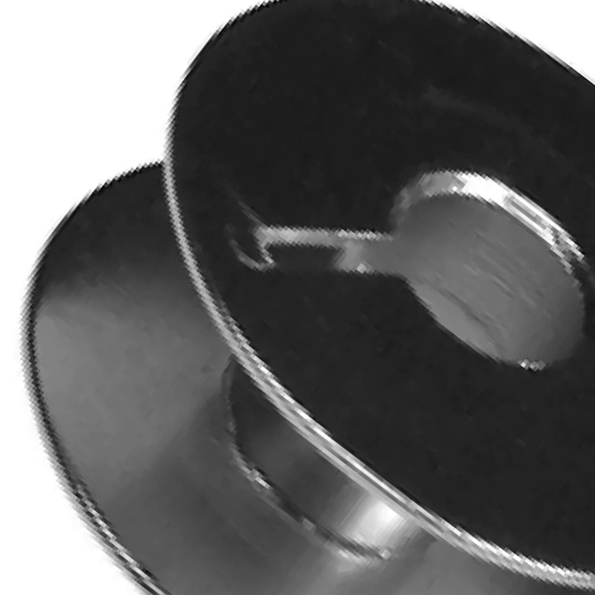 Metal Rotary L Style Bobbins #55623S Deep Groove Steel Construction for Industrial Sewing