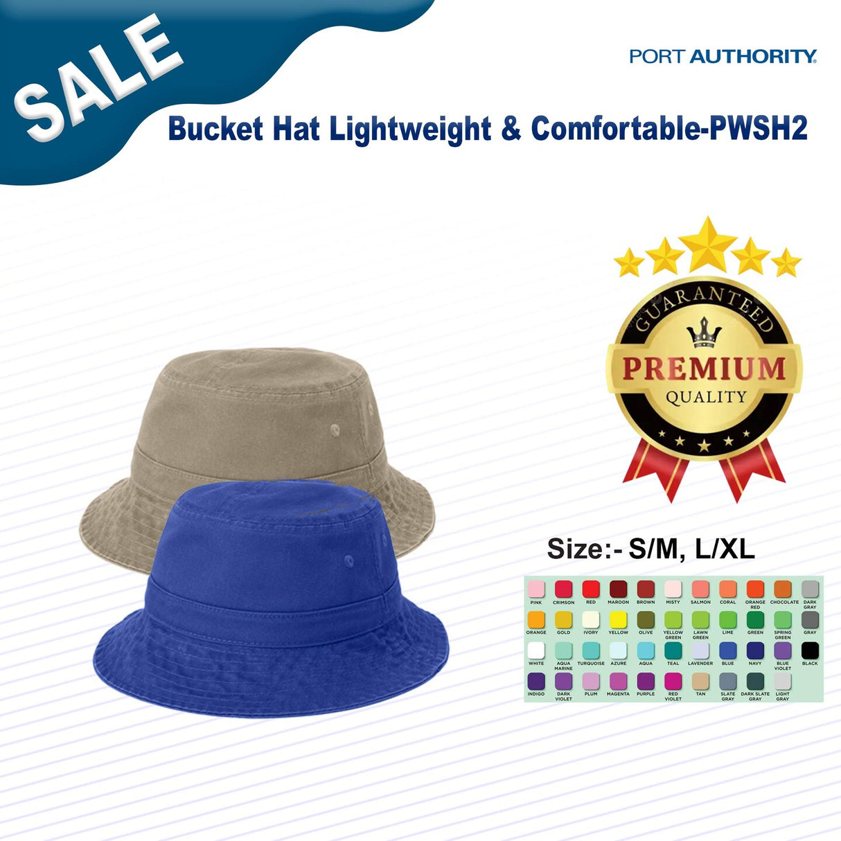 Port Authority® Bucket Hat Lightweight & Comfortable
