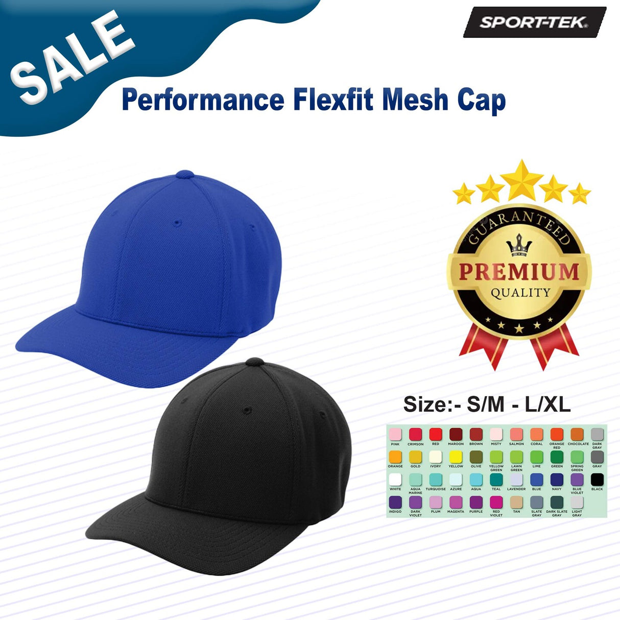 Sport-Tek® Performance Flexfit Mesh Cap