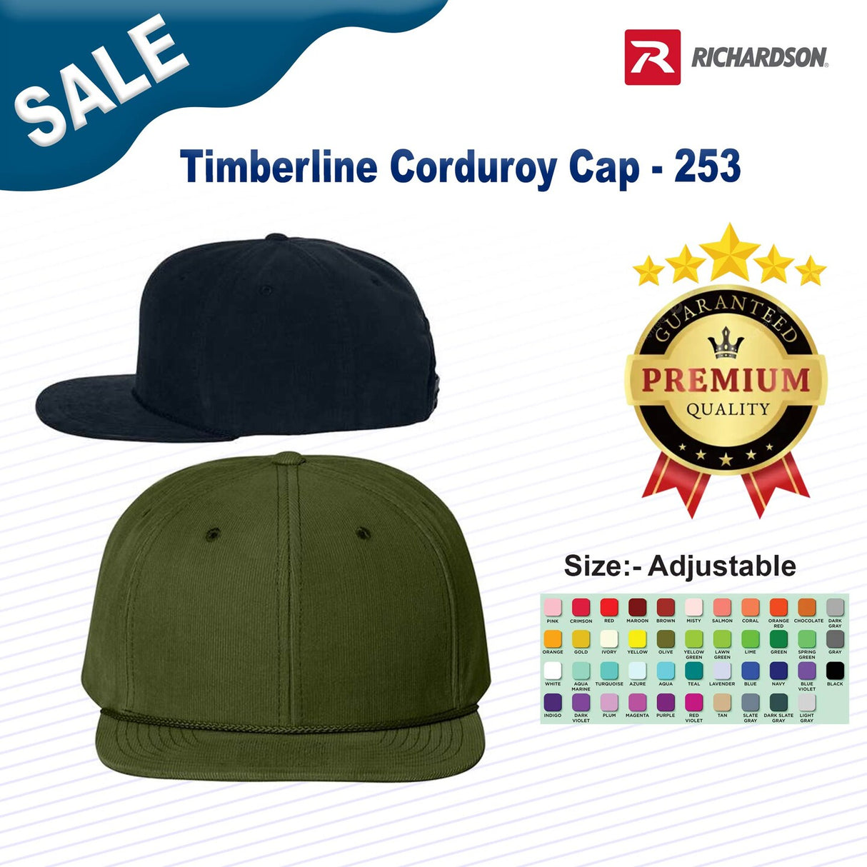 Richardson® Timberline Corduroy Cap