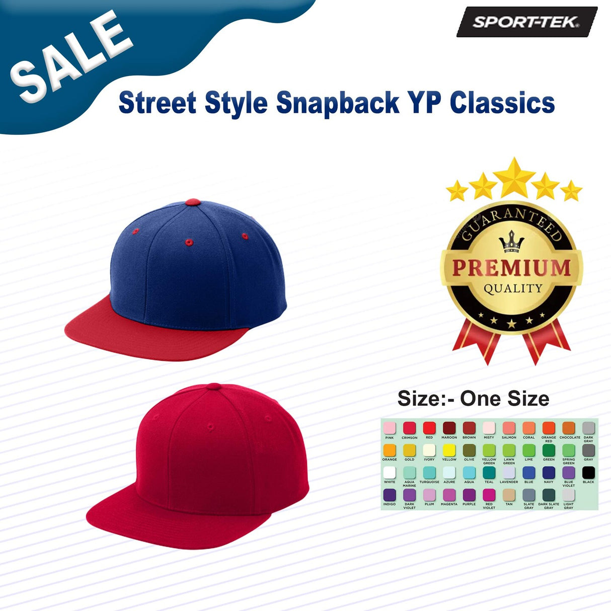 Sport-Tek® Street Style Snapback YP Classics