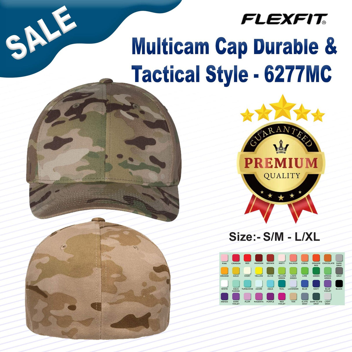 Flexfit® Multicam Cap Durable & Tactical Style