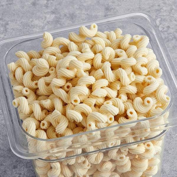 Seviroli Par-Cooked Frozen Cavatappi Pasta 5 lb. - 4/Case